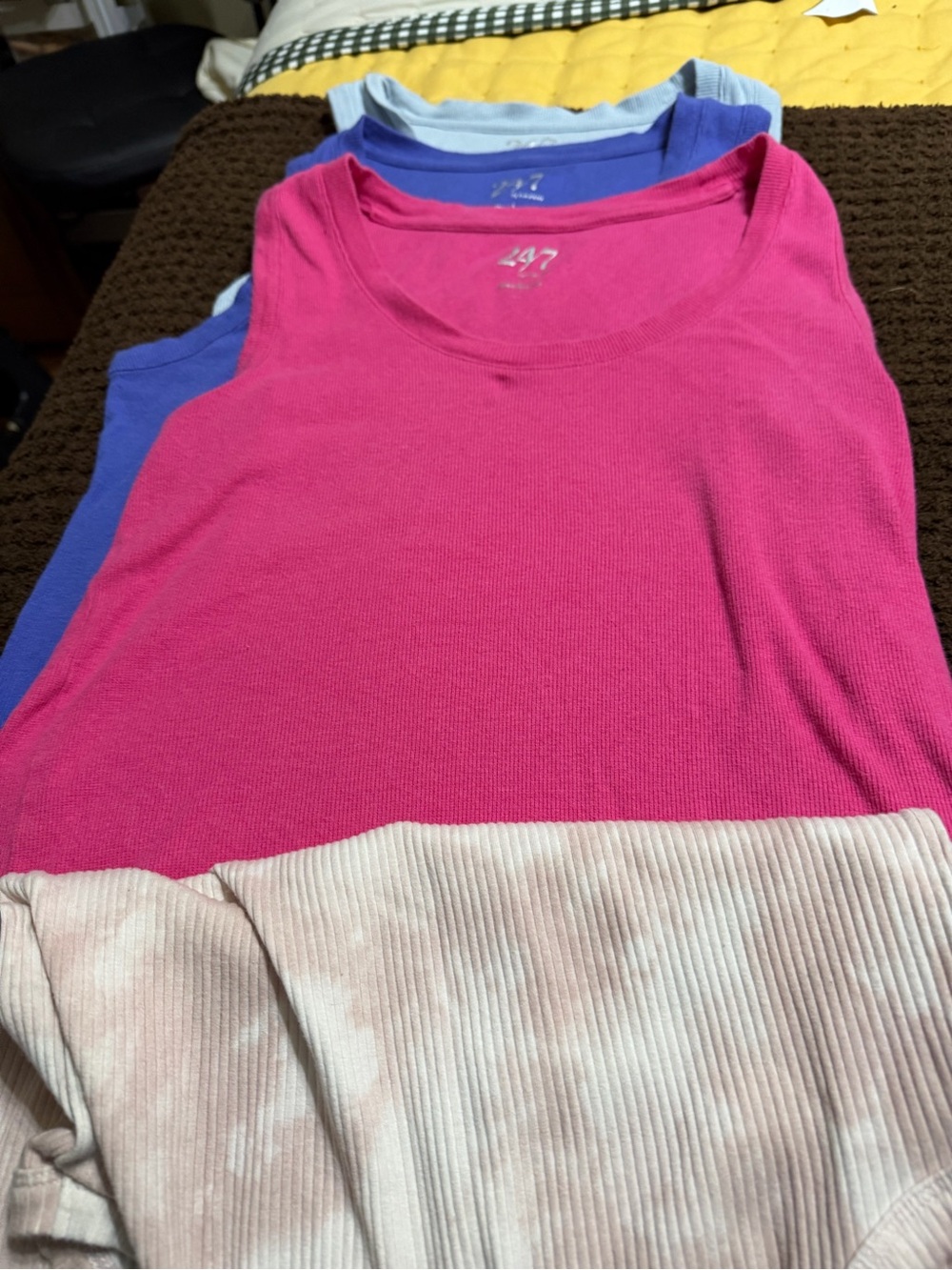 Maurices 4 Ribbed Tank Top set bundle - Picture 2 of 4